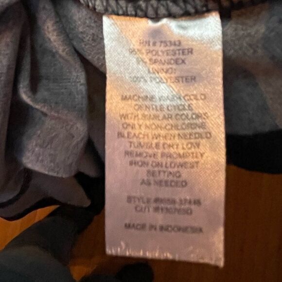 Fenn Wright Manson Green Blue Black Multi Color Sleveless Dress - Picture 6 of 8